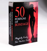 50 Positions de Bondage – Jeu de cartes coquin pour couples